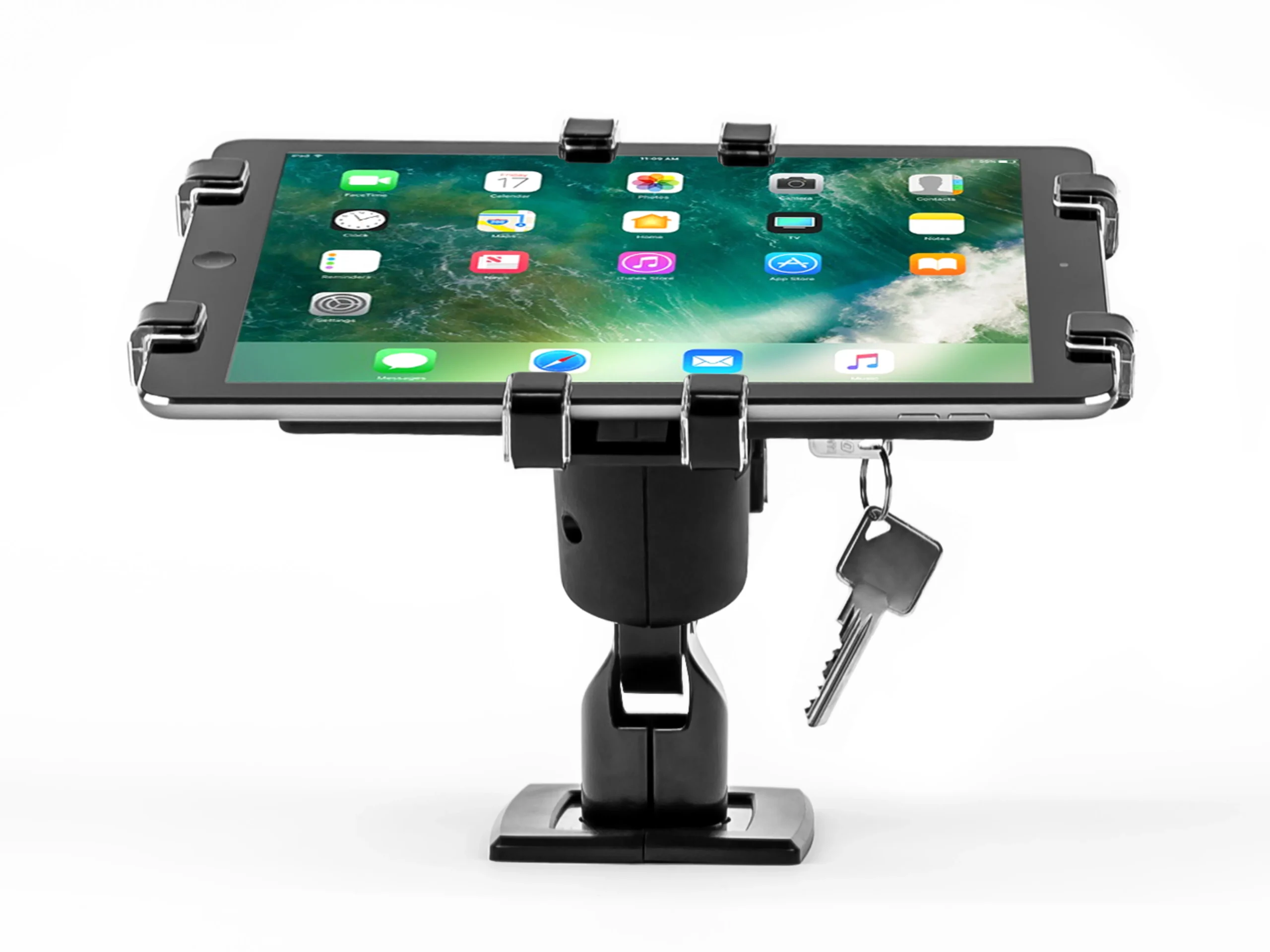 Black GRiPZO tablet mount for 12 to 13 inch tablets